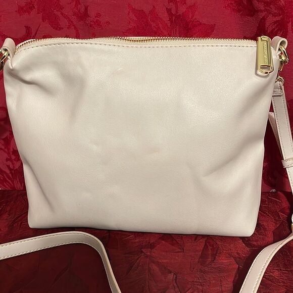 Steve Madden‎ White Cross Body Shoulder Bag….Like New - Picture 3 of 15